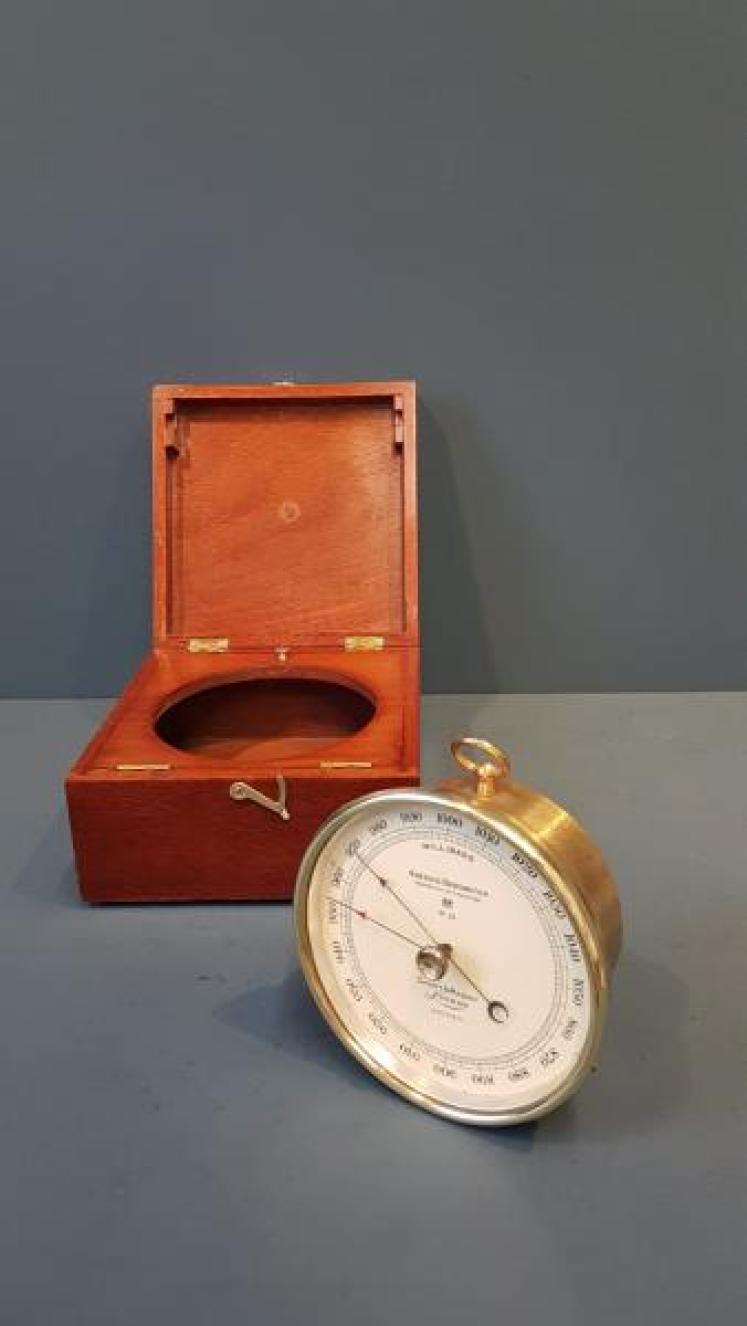 Short & Mason Military Presentation Barometer - Image 4