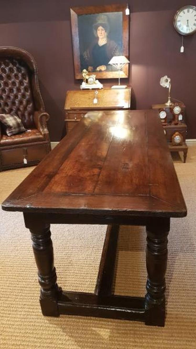 Early Period Oak 10 Seater Refectory Table c.1690  - Image 3