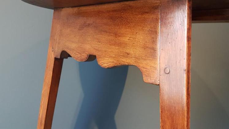 George IIl Ash Cricket Table - Image 4
