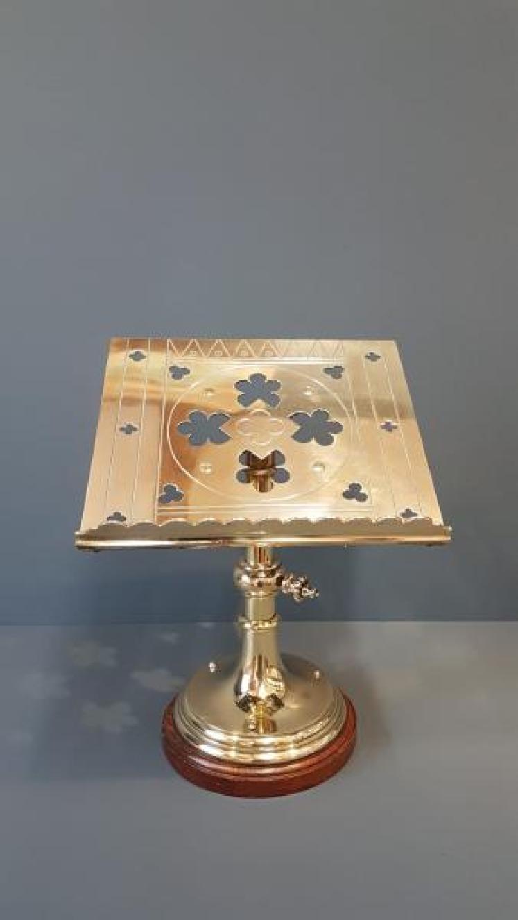 Victorian Cast Brass Book Lectern - Image 3
