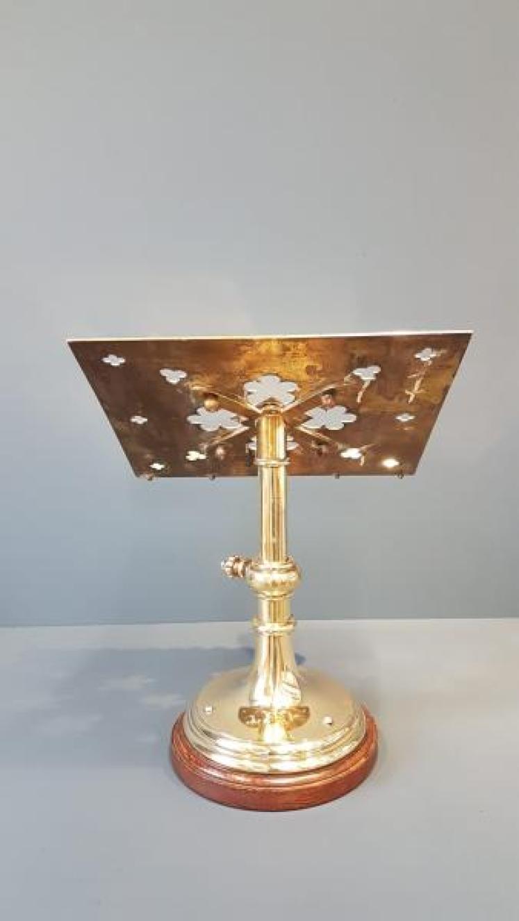 Victorian Cast Brass Book Lectern - Image 6