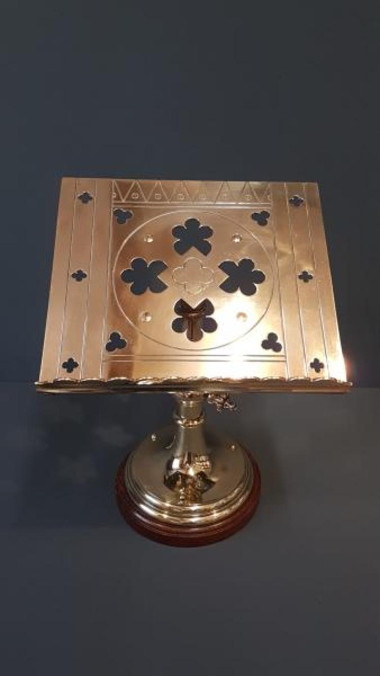 Victorian Cast Brass Book Lectern - Image 7