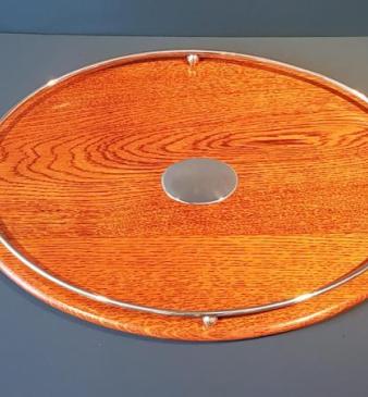 Edwardian Oak Tray