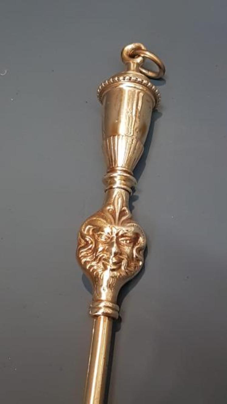 Superb Victorian Brass Fireside Companion Set - Image 5