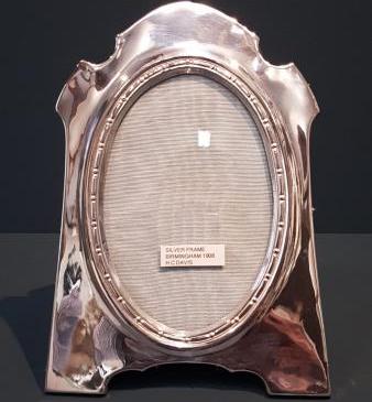 Edwardian Silver Photo Frame 