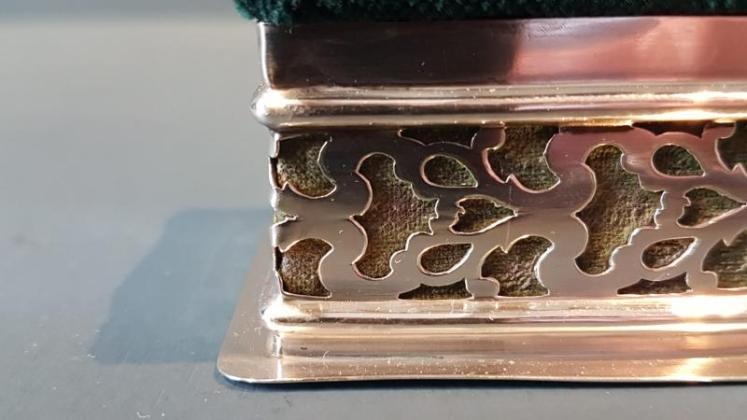 Silver Pin Cushion and Needle Box - Image 3