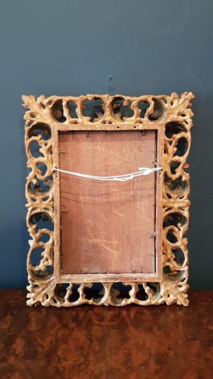 Victorian Timber Gilt Florentine Mirror - Image 3
