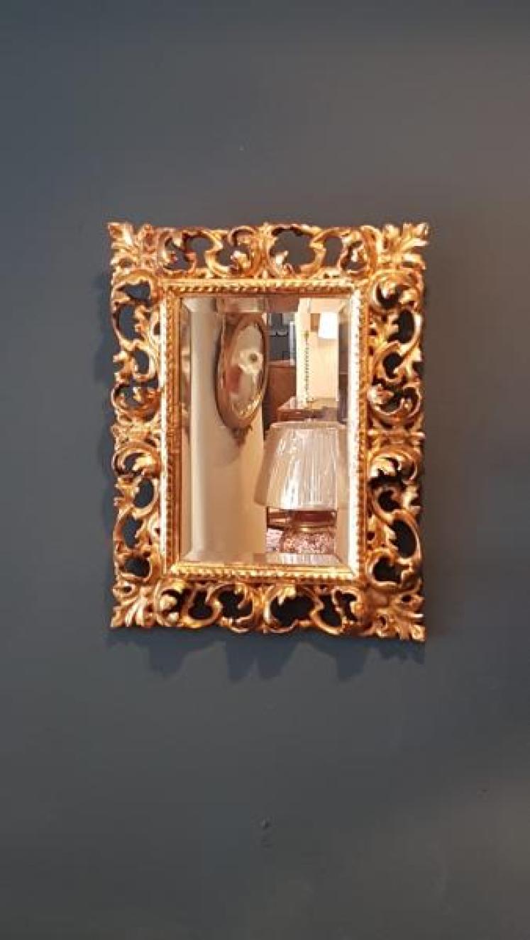 Victorian Timber Gilt Florentine Mirror - Image 7