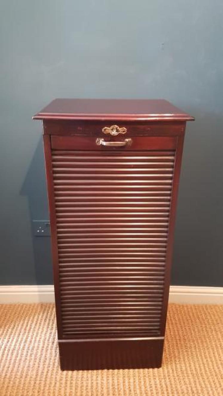 1920's Mahogany Fall Front File Cabinet - Image 7