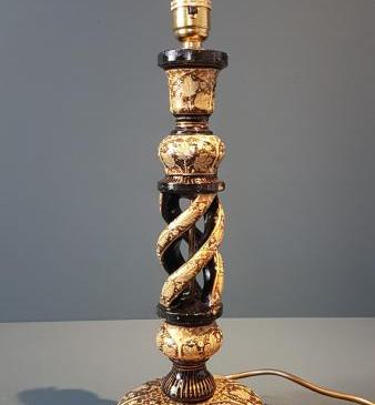 1920's Kashmiri Table Lamp