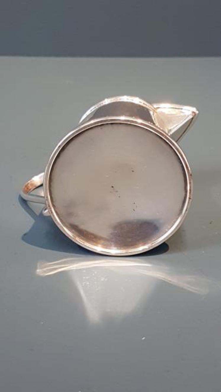 Edwardian Gilt Lined Silver Cream Pitcher - Image 4