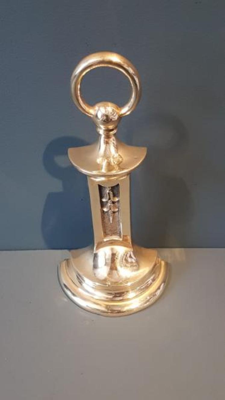 Victorian Cast Brass Country House Door Stop - Image 4