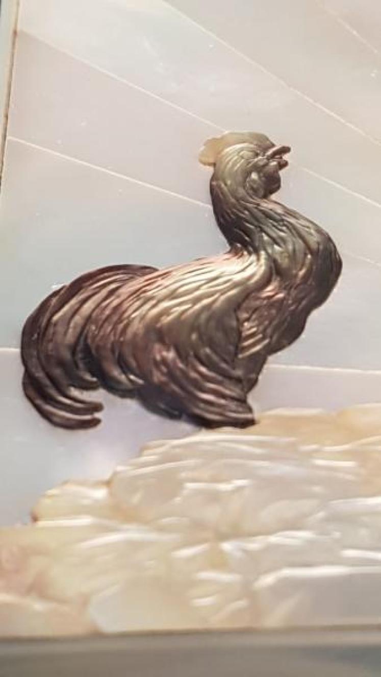 Superb Austrian Carved Mother of Pearl Table Box - Image 6