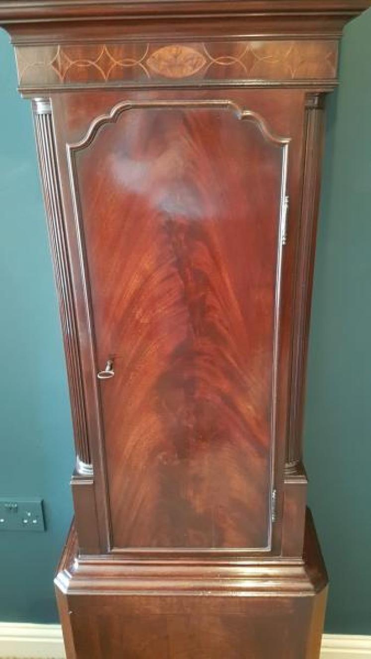 Fine Quality George III Mahogany 8 Day Longcase Clock - Image 4