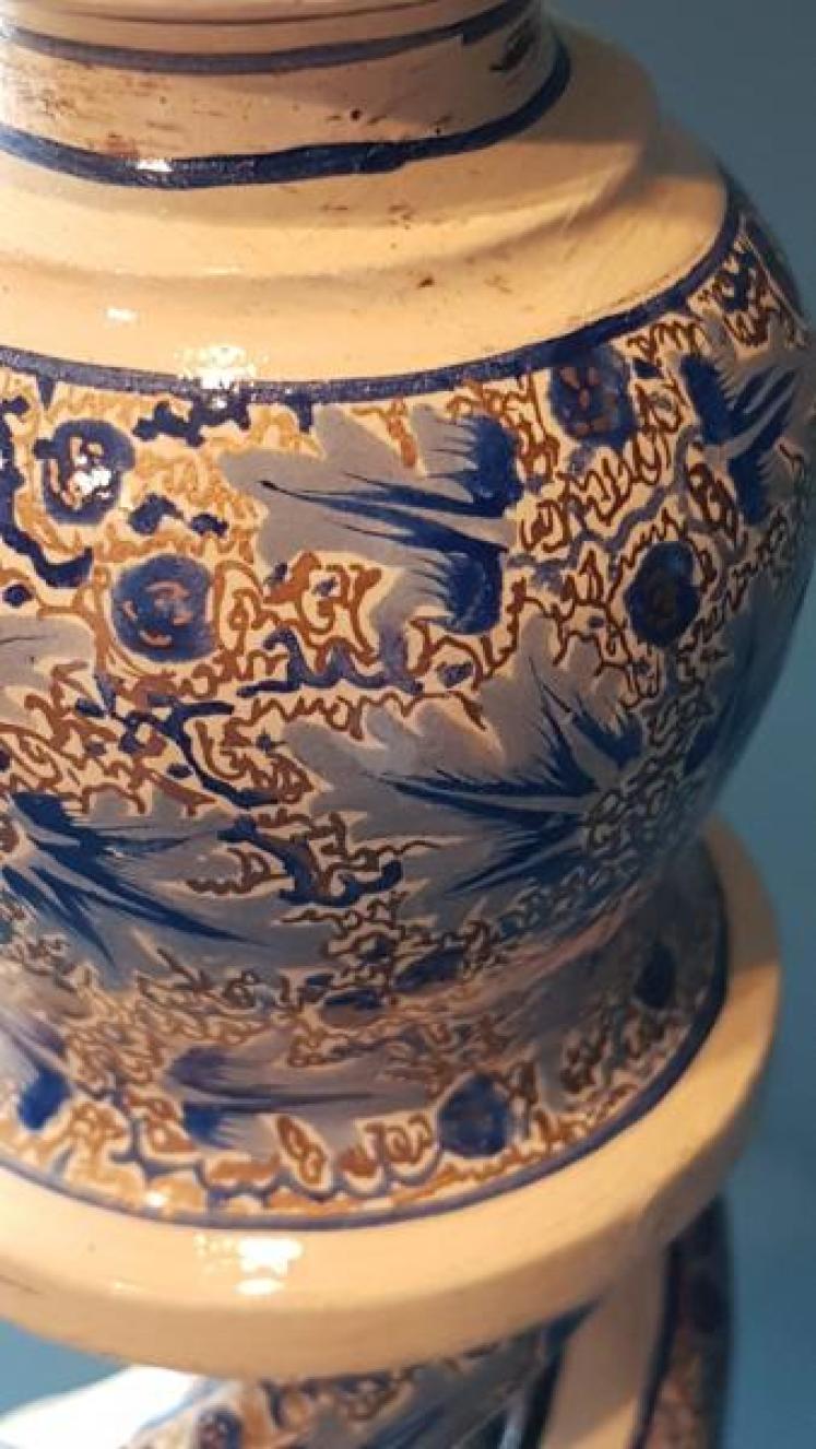 Large Kashmiri Table Lamp - Image 3