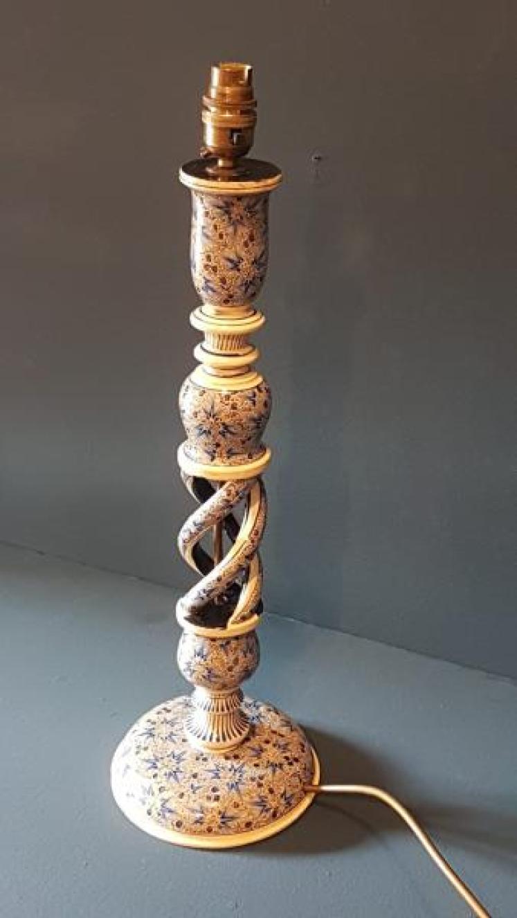 Large Kashmiri Table Lamp - Image 5