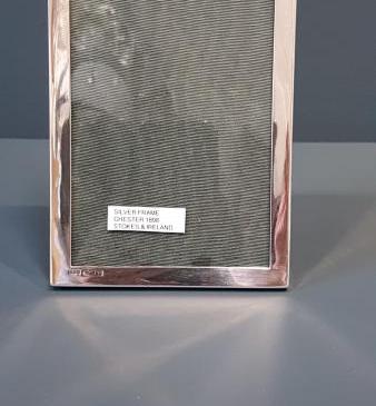 Victorian Chester Silver Photo Frame