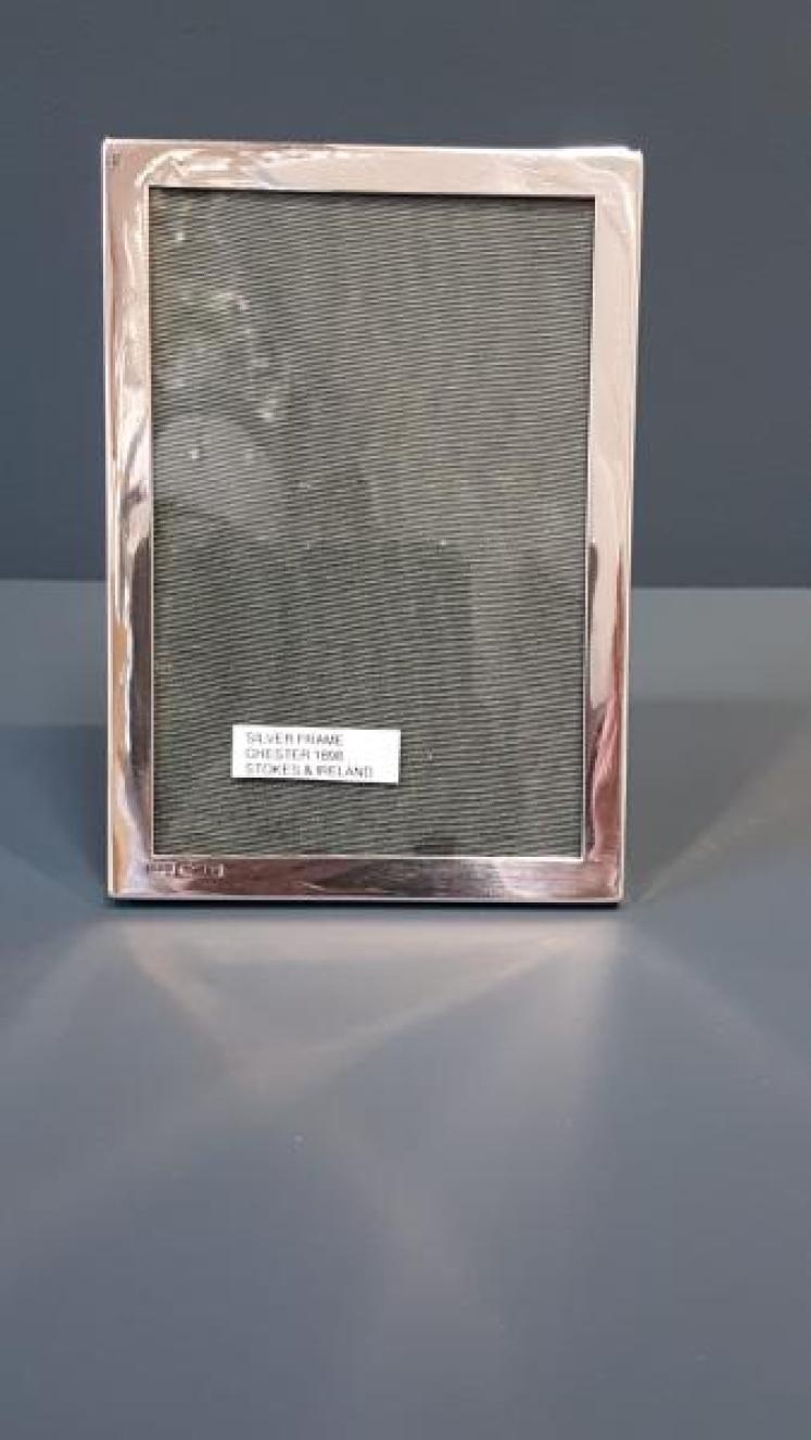 Victorian Chester Silver Photo Frame - Image 1