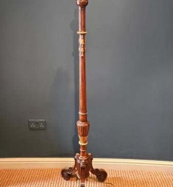 Edwardian Country House Lamp Standard