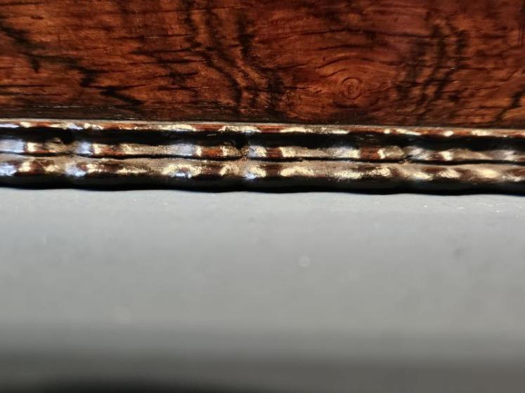 Early Victorian Inlaid Rosewood Box - Image 6