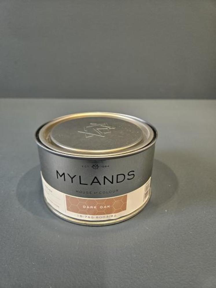Mylands Fine Quality Wax Polish - Dark Oak - Image 1