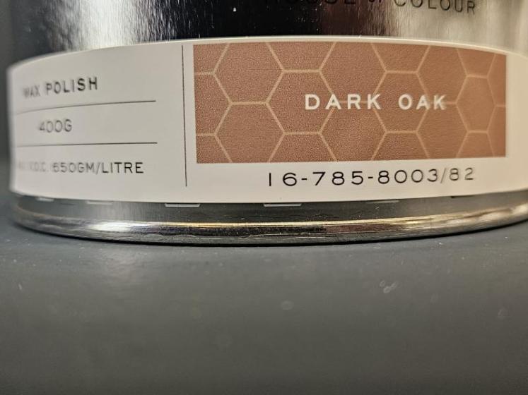 Mylands Fine Quality Wax Polish - Dark Oak - Image 2