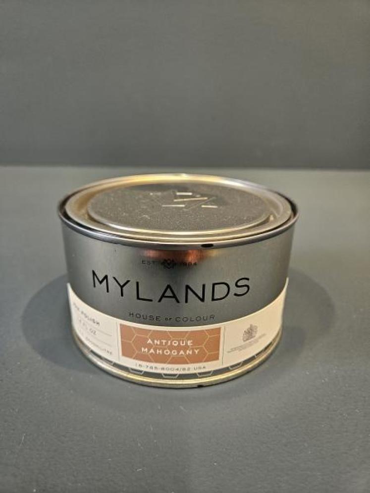 Mylands Fine Quality Wax Polish - Antique Mahogany - Image 1