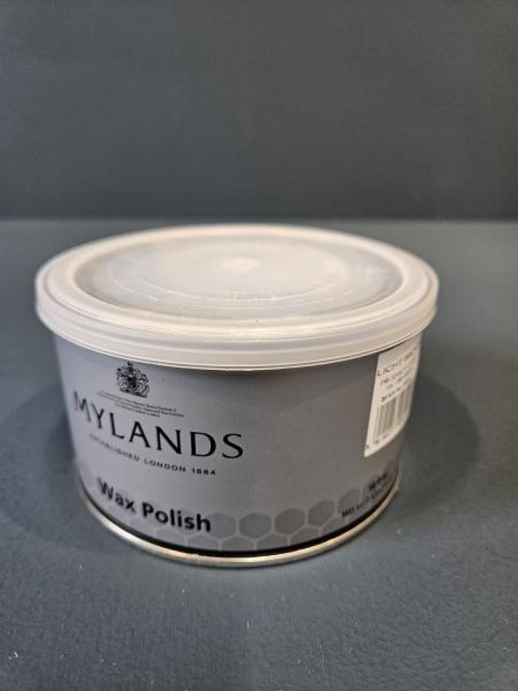 Mylands Fine Quality Wax Polish - Light Brown - Image 1