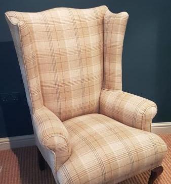 Edwardian Wing Back Arm Chair