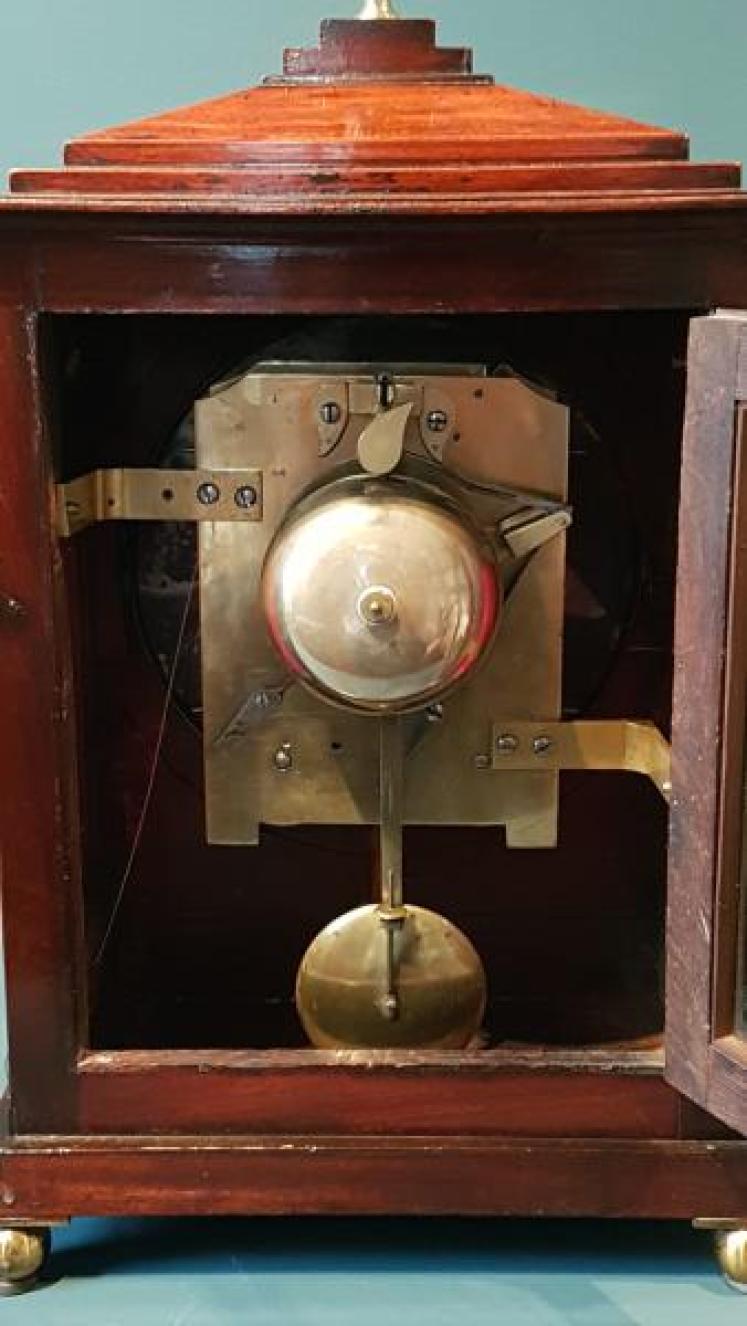Regency Double Fusee Bracket Clock - Image 2