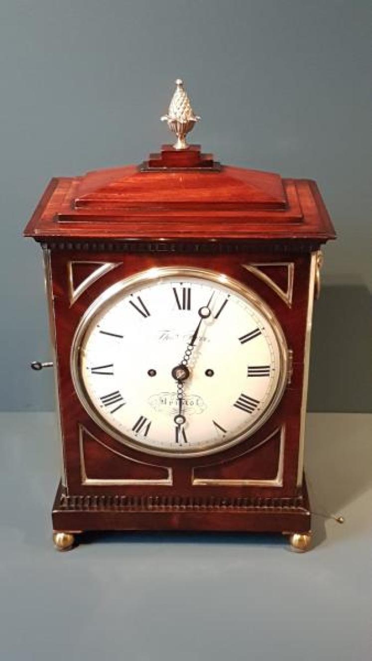 Regency Double Fusee Bracket Clock - Image 5