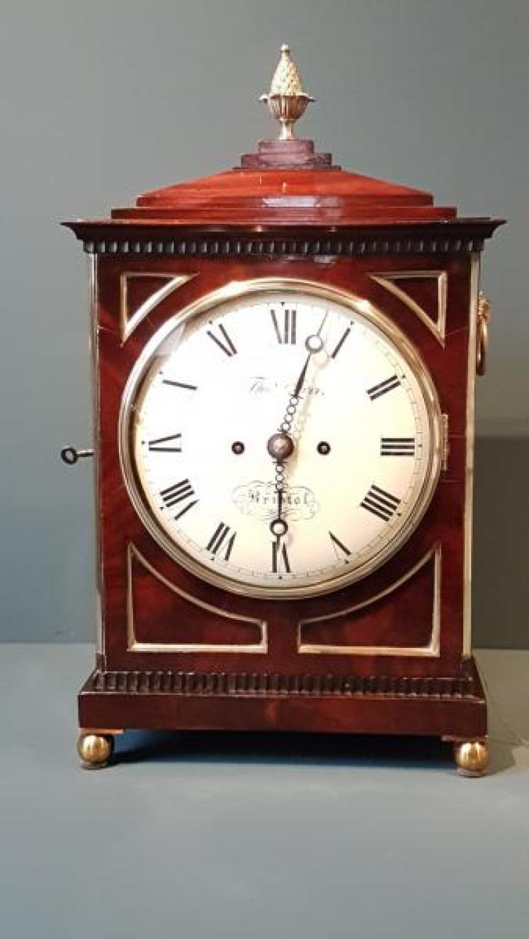 Regency Double Fusee Bracket Clock - Image 7