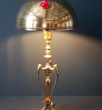 Superb Arts and Crafts Lamp and Shade