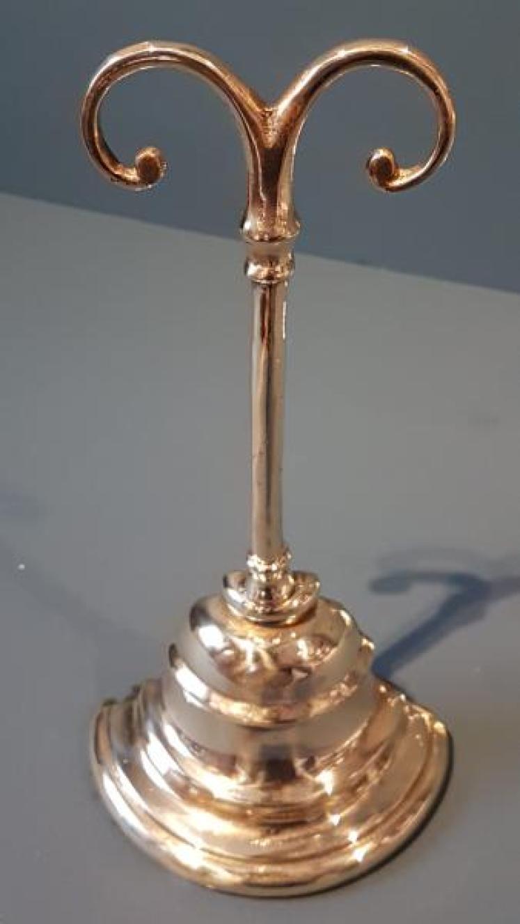 Matching Pair of Victorian Brass Door Stops  - Image 4