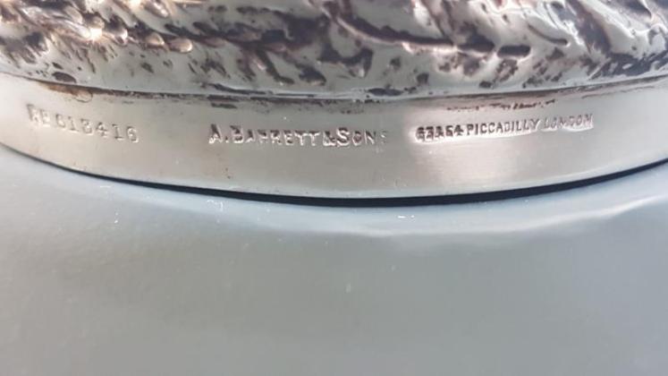 Rare Chester Silver Egg Crock - Image 5
