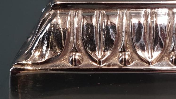 Large George V Solid Silver Lamp - Image 3