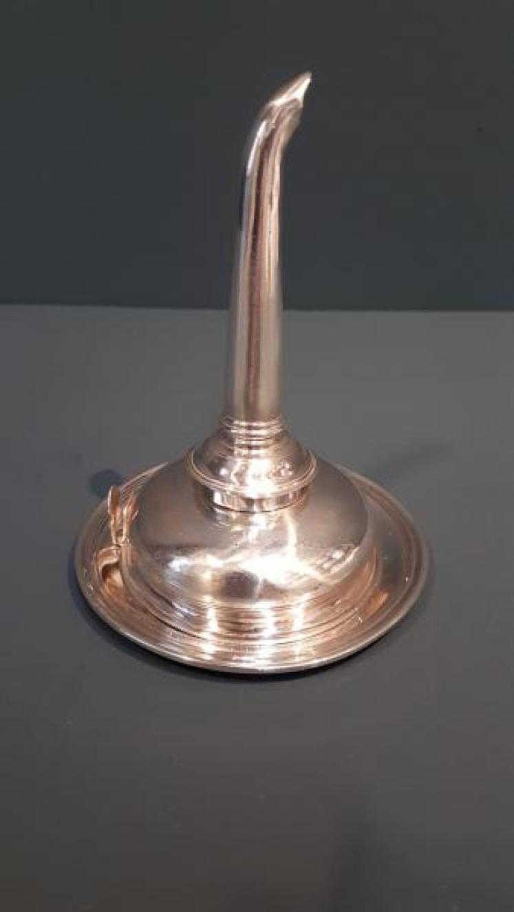 Georgian Edinburgh Silver Wine Funnel Stand - Image 7