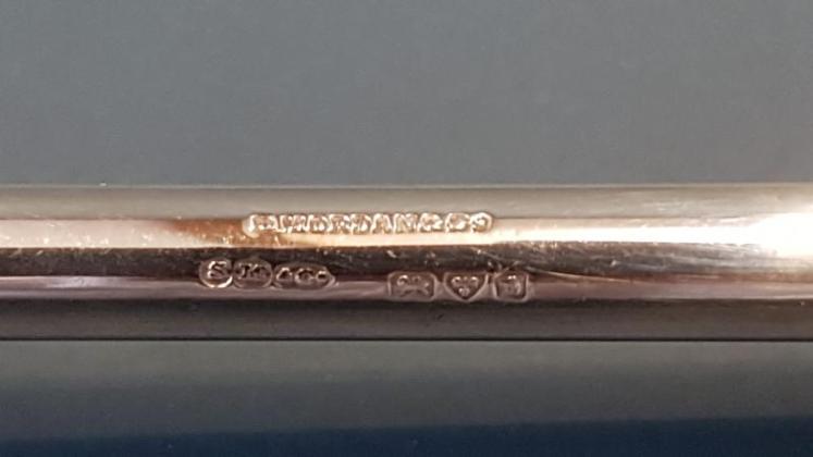 Unusual Sampson Mordan Silver Candle Dowser - Image 2