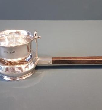 Aspreys Edwardian Silver Tea Strainer