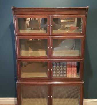 Oak Barristers Bookcase