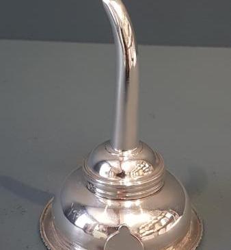 George III Silver Wine Funnel