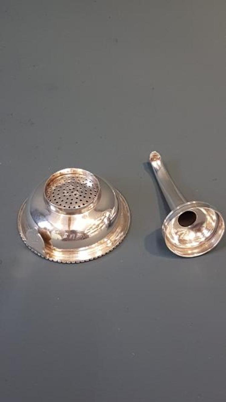 George III Silver Wine Funnel - Image 4