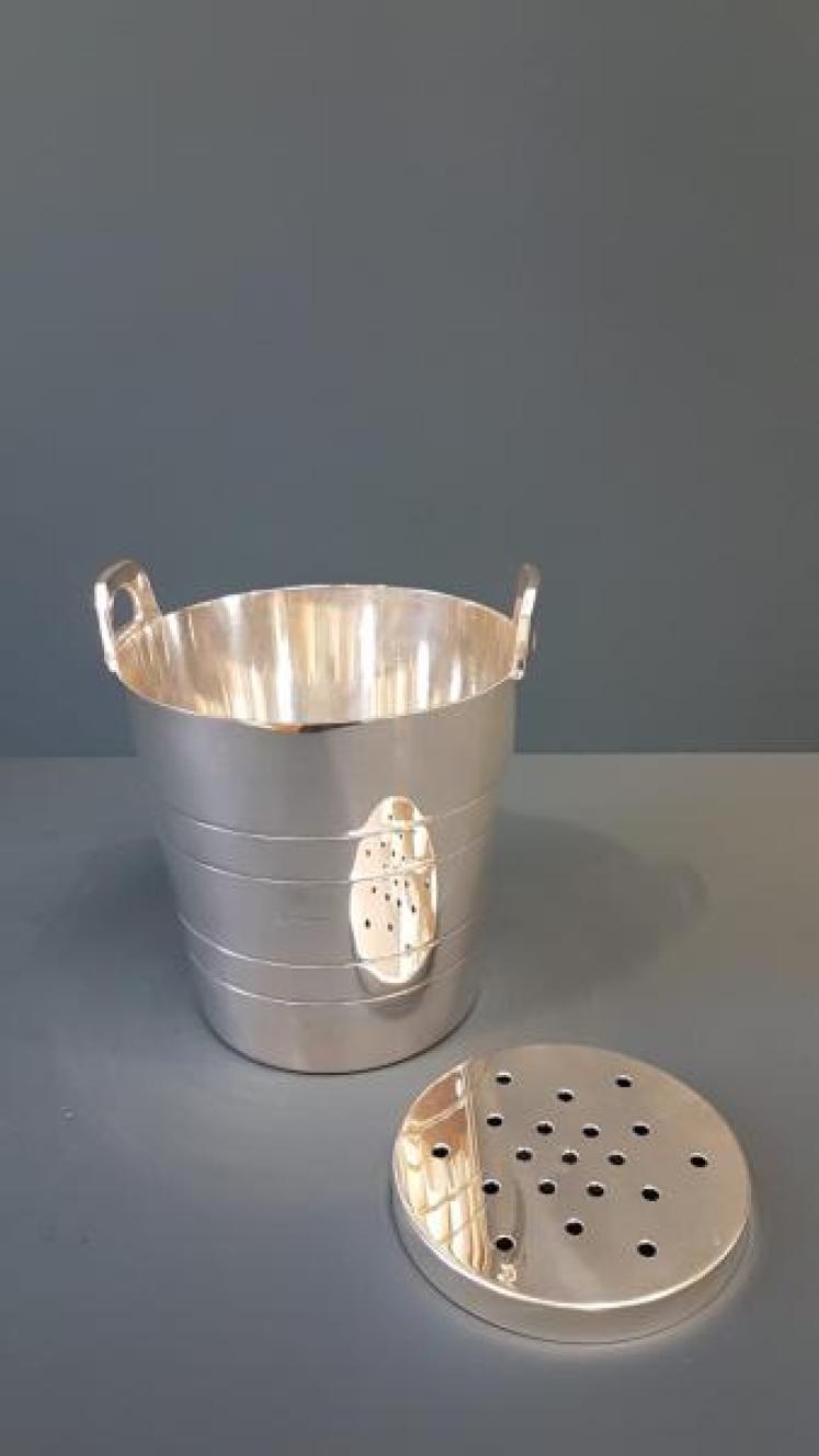 1930s Elkington Silver Plated Wine Cooler - Image 2