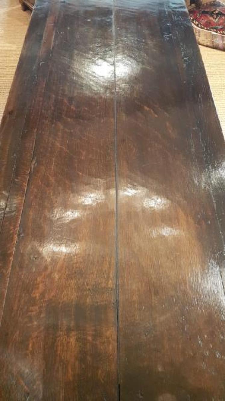 Large Period Oak Refectory Table - Image 4