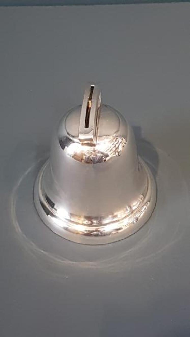 George V Period Silver Bell Money Box  - Image 5