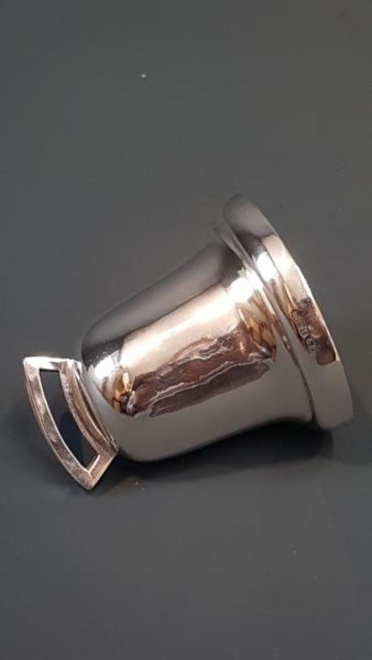George V Period Silver Bell Money Box  - Image 6