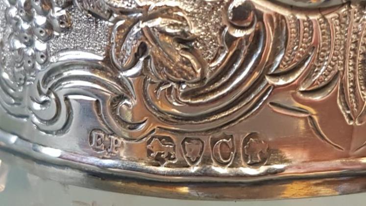 Superb Victorian Silver Mounted Claret Jug - Image 2