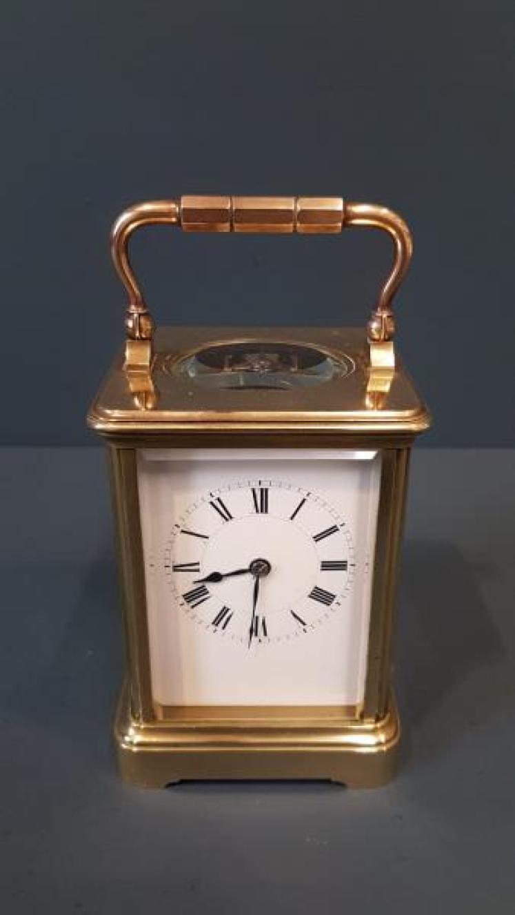 Victorian Carriage Clock With Gong Chiming - Image 1