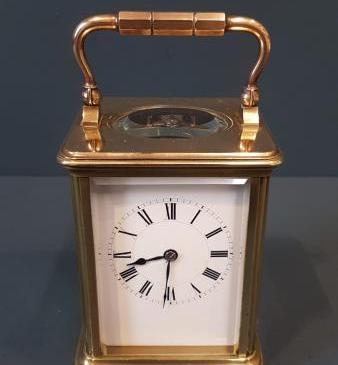 Victorian Carriage Clock With Gong Chiming