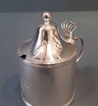 George III Silver Mustard Pot by Bateman